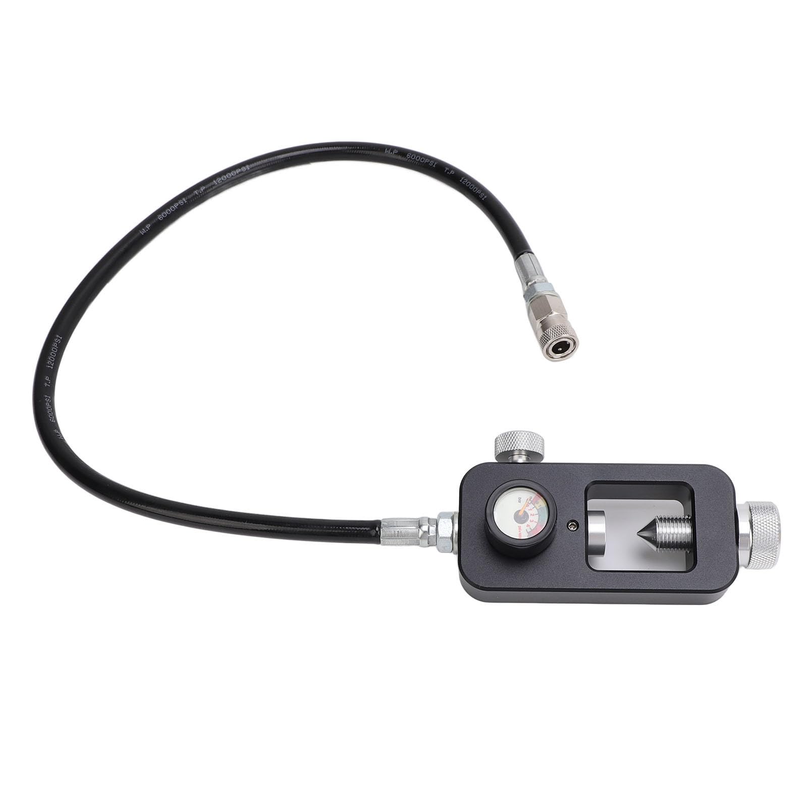 Tauchflaschen-Ventiladapter, 8 mm, Edelstahl, Stabiler Unterwasser-Nachfülladapter, Tauchflaschen-Füllstation für G5/8-Ventil