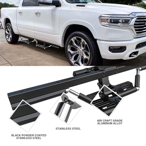 APS iBot Power Drop Steps para Dodge Ram 1500 2019-2024 miniatura 4