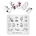 KADS Nail Estampage Plaque Style Chinois Nail Art Stamp Modèle DIY Image Modèle Manucure Estampage Plaque Stencil Outils (CN005)