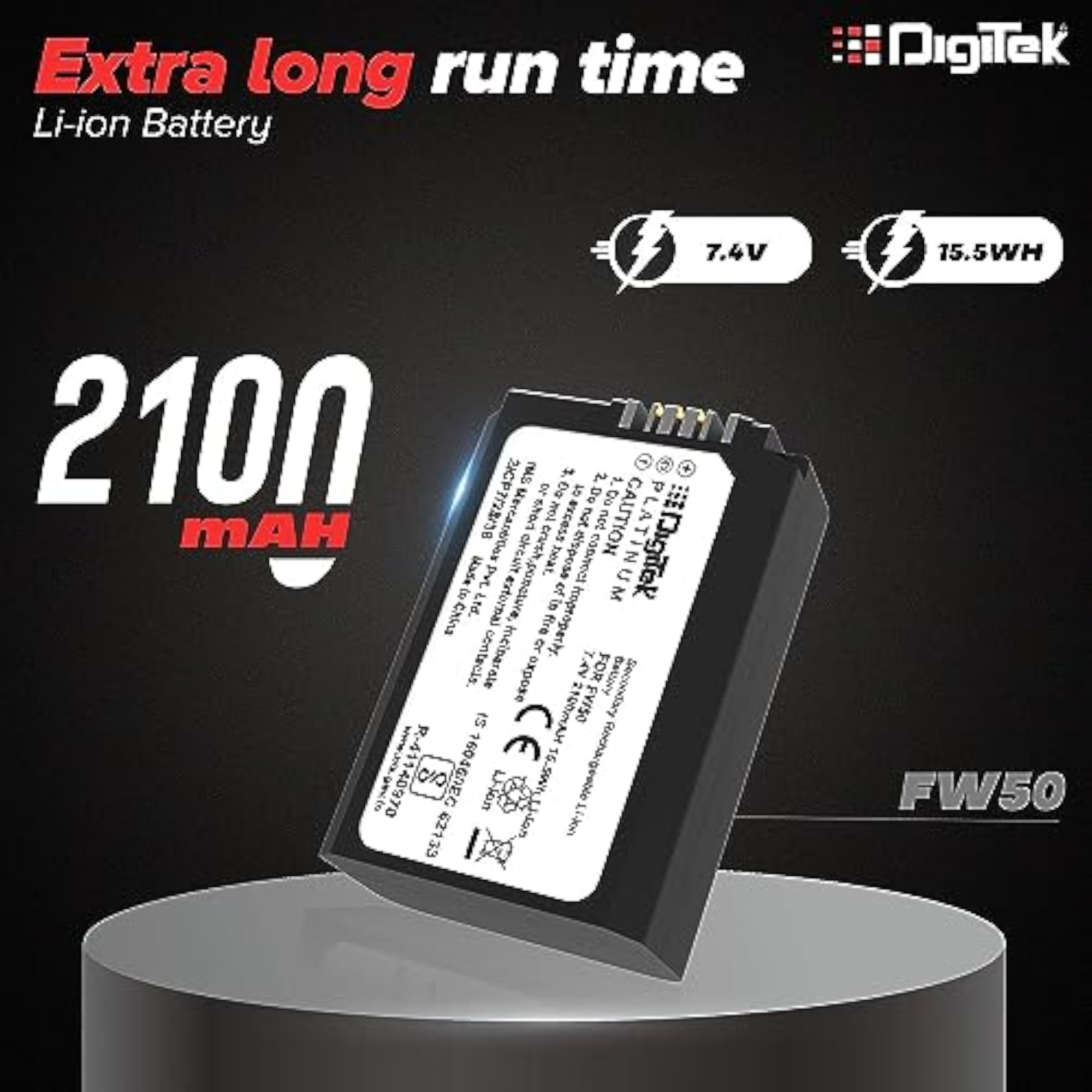 FW50 P + DPUC014D Platinum Dual Port LCD Charger