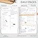 Clever Fox Wellness Planner Premium – Daily Lifestyle Journal to Support Health, Nutrition & Exercise – Healthy Living Journal with Meal, Exercise & Habit Trackers – Lasts 3 Months (Light Pink)