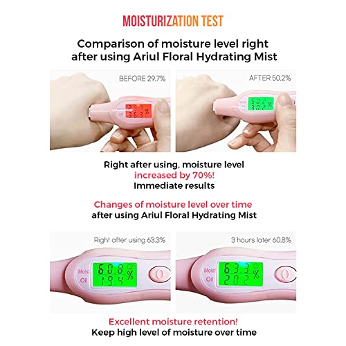 Ariul 7Days Floral Hydrating Face Mist - Blend Of 6 Flowers - Multipurpose Face Mist Spray For Daily Skin Care Routine - Derived From Natural Ingredients For All Skin Types (5.7 Fl. Oz.) #TOP5