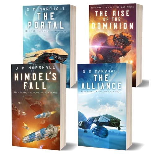 The Dominion War Complete Series (Books 1 - 4) Audiolibro Por D. M. Marshall arte de portada