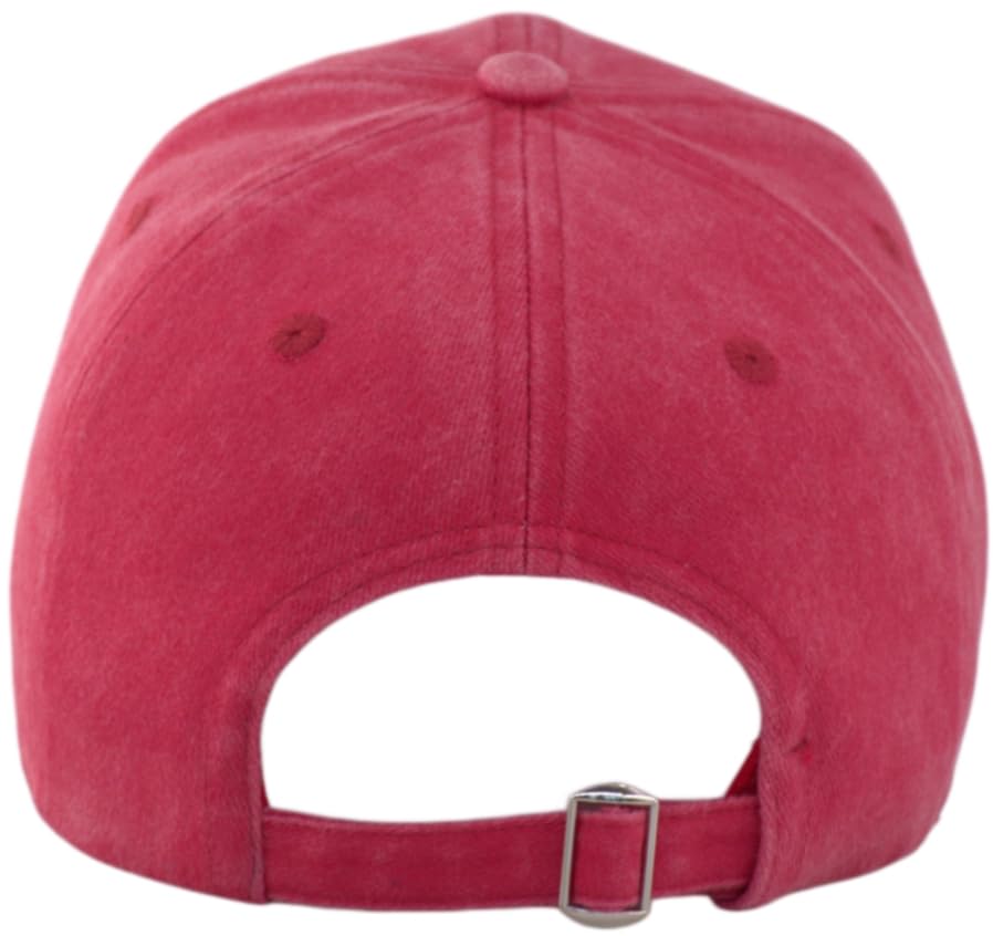 Image of TSSGBL Vintage Cotton Washed Baseball Cap S to XXL Unstructured Low Profile Adjustable Distressed Dad Hat for Men Women