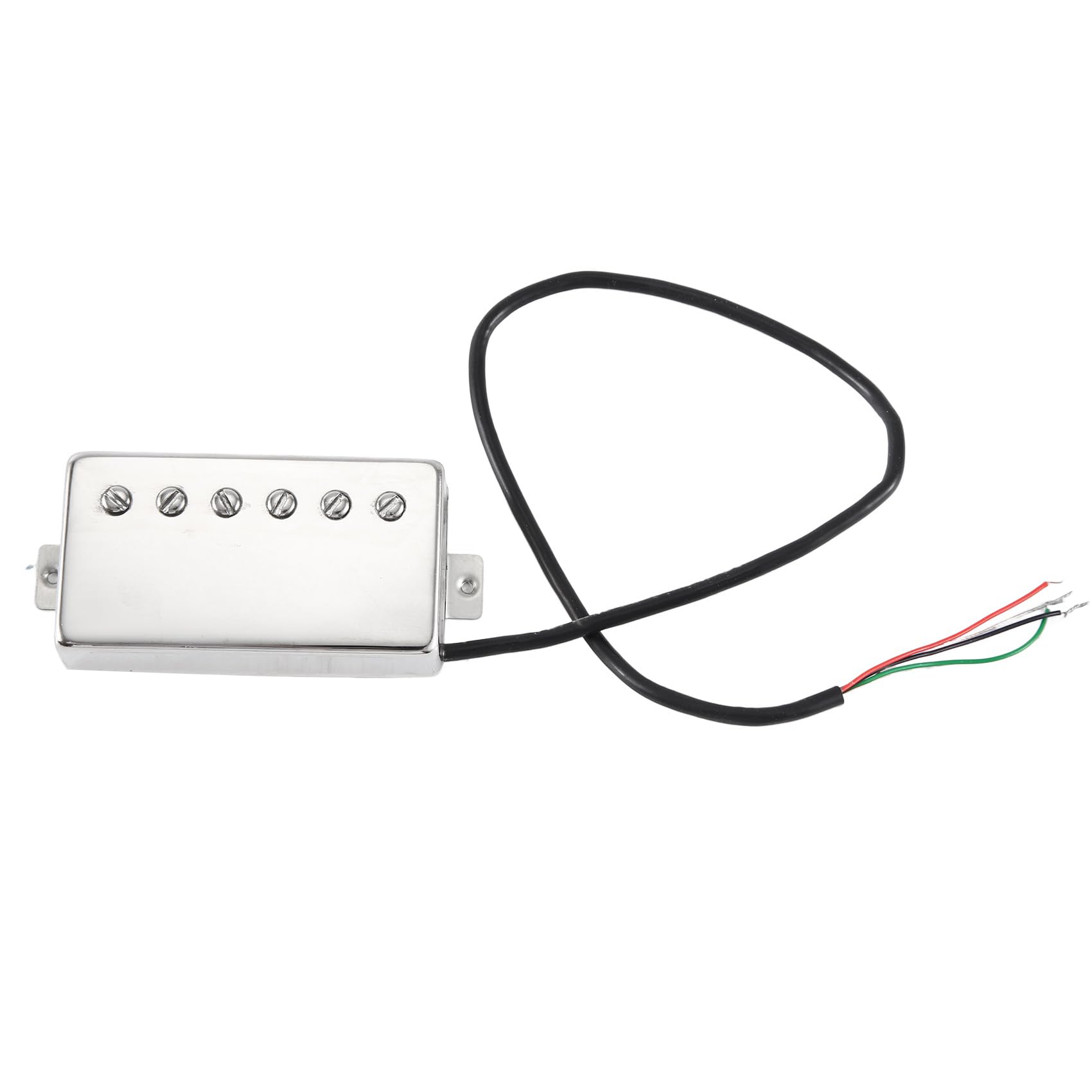 Alnico 5 zestaw przetworników humbucker gitarowy, chromowany przetwornik mostkowy i szyi, kompatybilny z akcesoriami gitarowymi LP