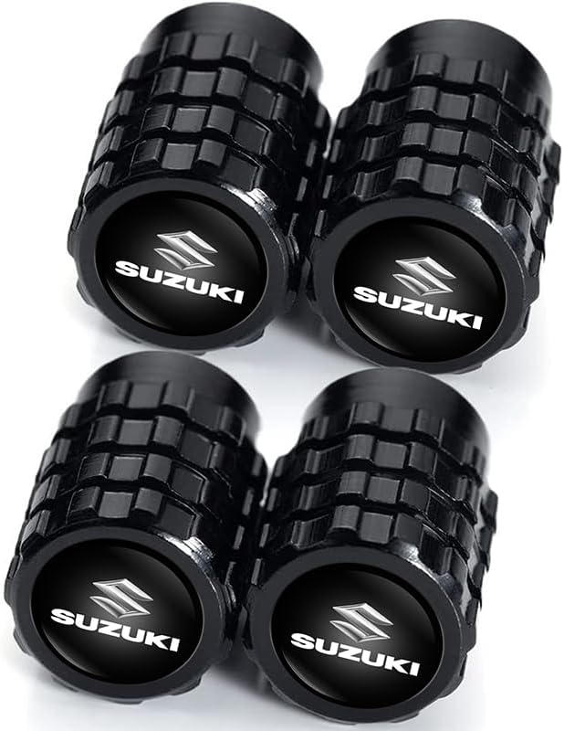 4pcs Tire Valve Stem Caps for Suzuki Swift Vitara Grand Ii Sx4 Baleno Kizashi Jimny