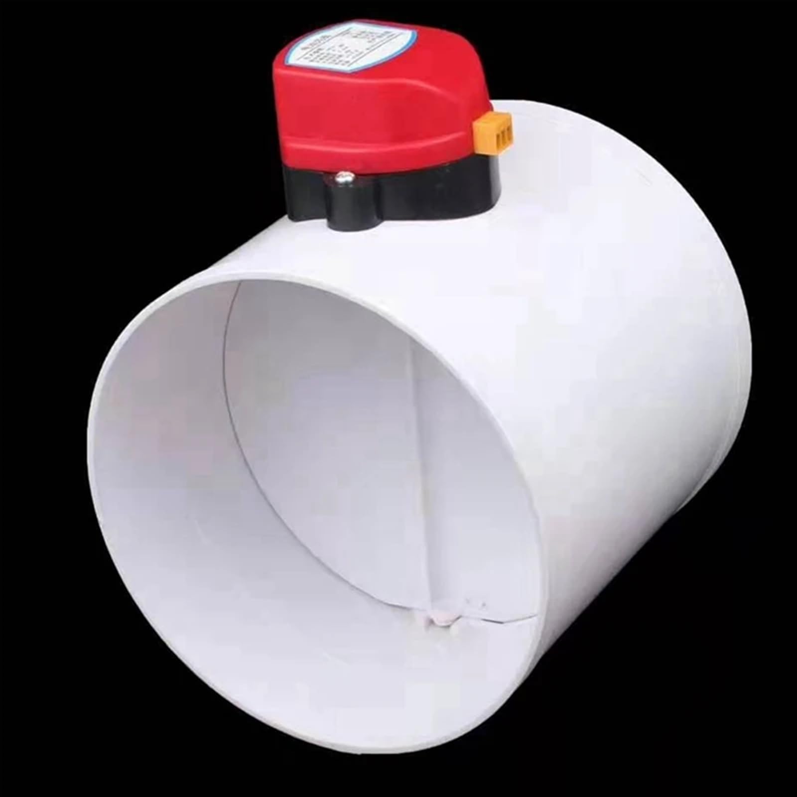 4X Clapet Anti-Retour motorisé électrique de 160 mm for système de Ventilation 6 Pouces avec actionneur 220 V