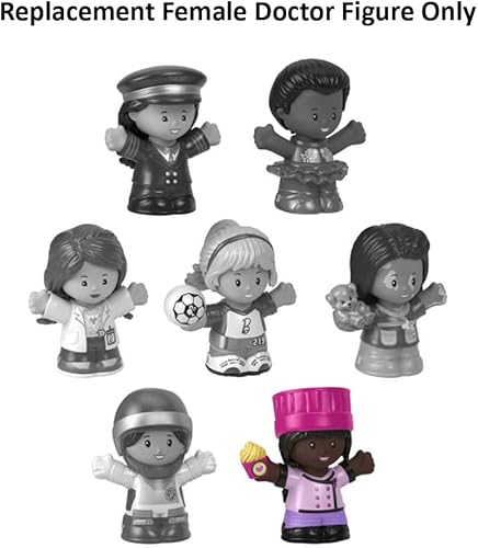 Miniatura 3 de Pieza de repuesto para Fisher-Price Little People Playset – Figura de repuesto para chef/panadero ~ Inspirado en Barbie You Can Be Anything