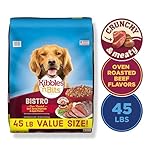 Kibbles 'n Bits Bistro Oven Roasted Beef, Spring Vegetable & Apple Flavors Dry Dog Food, 45 lb. Bag - Image 2
