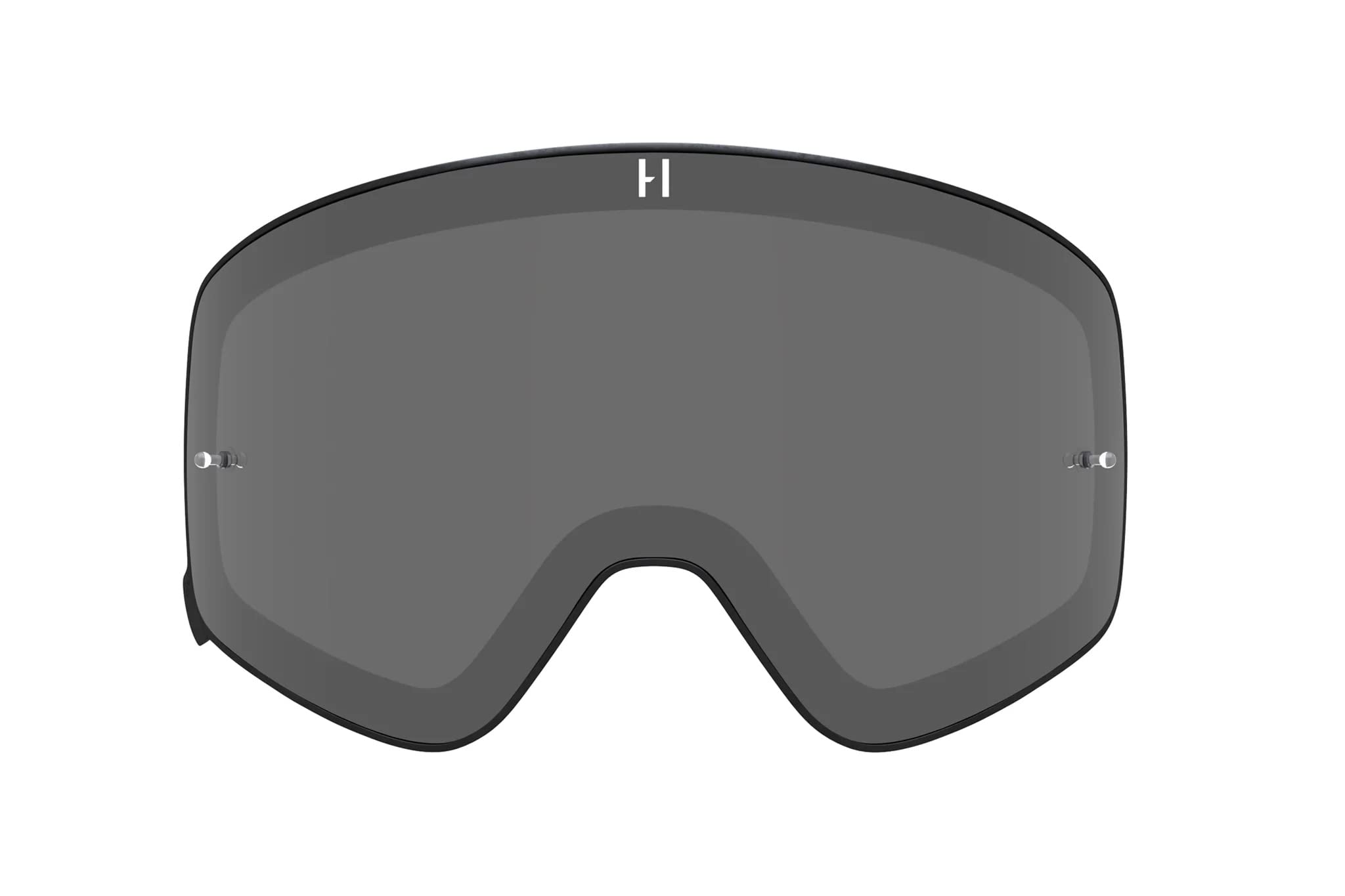 Havoc Racing Infinity Lenses - Interchangeable Magnetic Replacement Lenses for Havoc Goggles - Anti-Fog, Anti-UV, Anti-Scratch Wide Goggle Lens for Skiing, Snowboarding, ATVs, and UTVs (Silver Mirror)