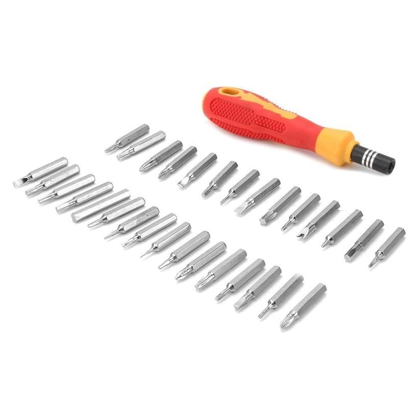 Image of Oblivion Screw Driver Kit - Magnetic 31 in 1 Screwdriver Tool Set, Repairing Tools for Electronics & DIY Home Use - Compact, Portable & Multi-Head Bit Set for DIY Repairs and Maintenance (Pack of 1)