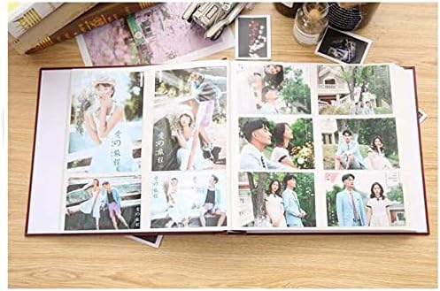 Photo Album Large Capacity Mixed 5 Inch / 7 Inch 800 Sheets Inserts Baby Growth Book, Couple Girlfriends Travel Album 32X30x5cm(Color:Happy Baby)