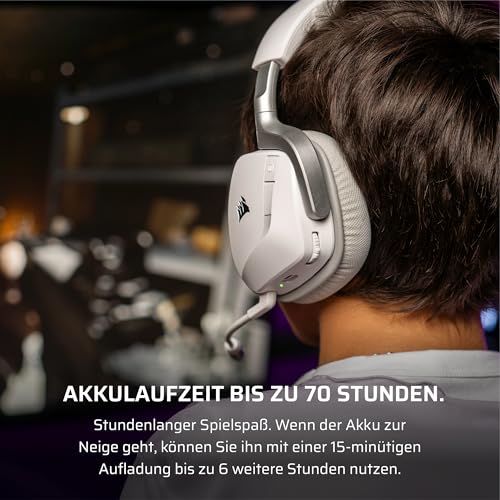 Image of Corsair Void v2 Wireless Bluetooth PC PS5 Switch Gaming Headset - White (Pack of 4)