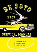 1956 & 1967 DESOTO FACTORY REPAIR SHOP AND SERVICE MANUAL - Includes Firedome S-23, S-25 Fireflite S-24, S-25, S-26 Firesweep S-27 B01C7B3QX2 Book Cover