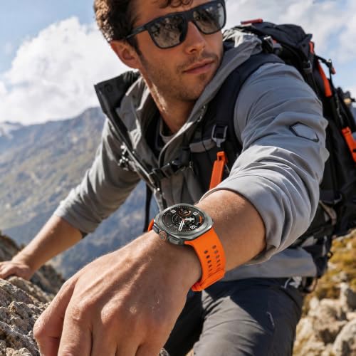Bands Compatible with Samsung Galaxy Watch Ultra 2 (2026) (Orange) by Wivzuyt - Used condition - Image 6