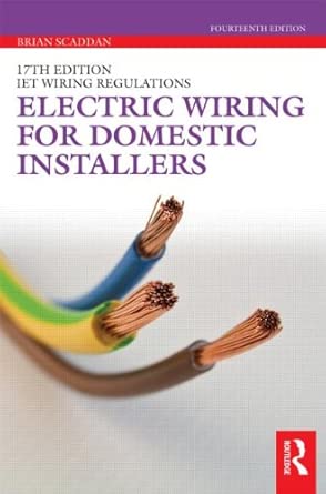 Electric Wiring for Domestic Installers 14th Edition Electric Wiring for Domestic Installers 14th Edition book cover