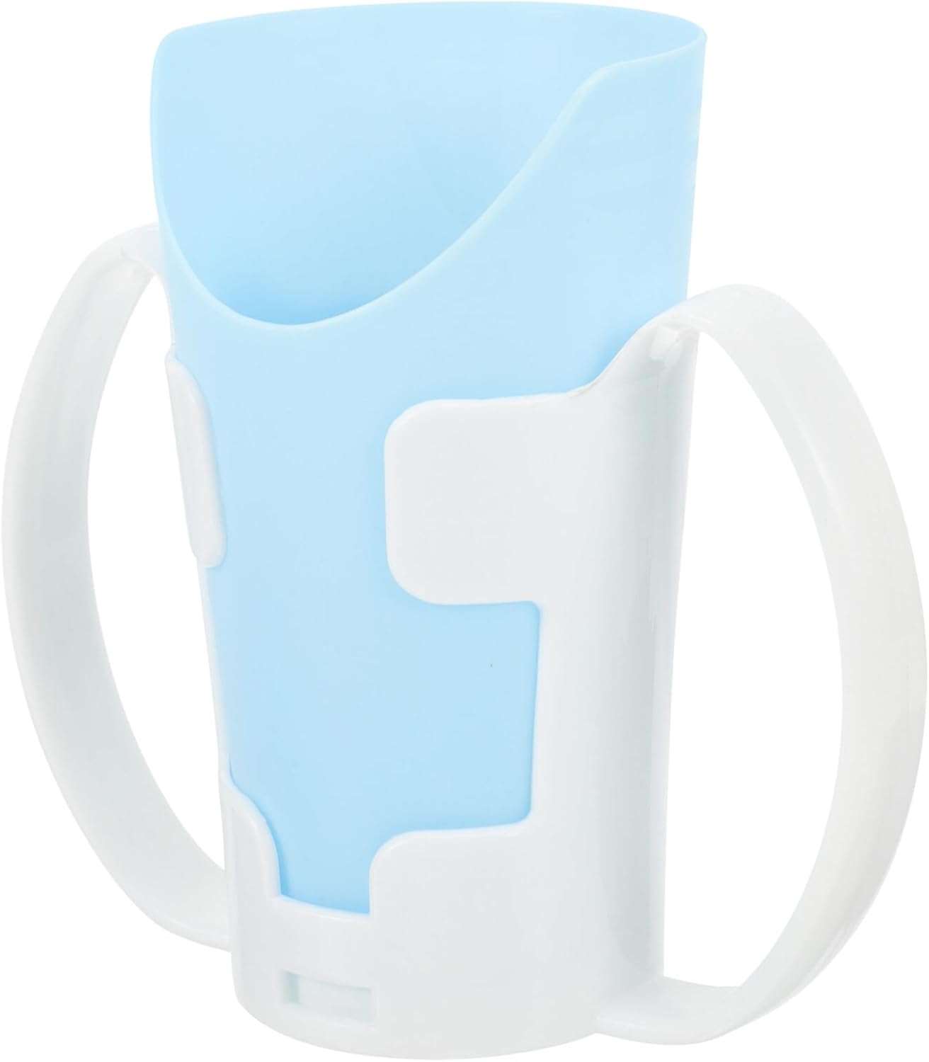 ULTECHNOVO Adult Sippy Cup 2 Handles Plastic Mug Drinking Cup Disabled