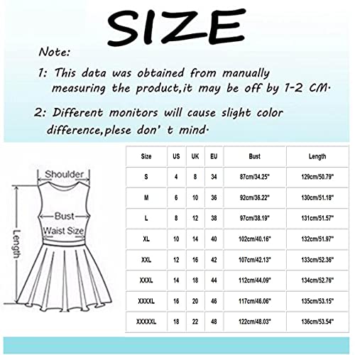 Qufech Beach Dresses, Summer Wedding Guest Dresses For Women Yellow Maternity Dress Dresses Casual Knee Length Women's Fashion Casual Large Solid Round Neck Suspender Vest A-Line Long (M, Green) #TOP4