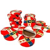 50 Santa Coins Christmas Party Chocolate Bag Chocolate Sweets by The Sweet Treat Gifting Co.