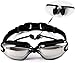 QHYK Gafas de natación, antivaho y Anti protección UV sin Fugas, visión...