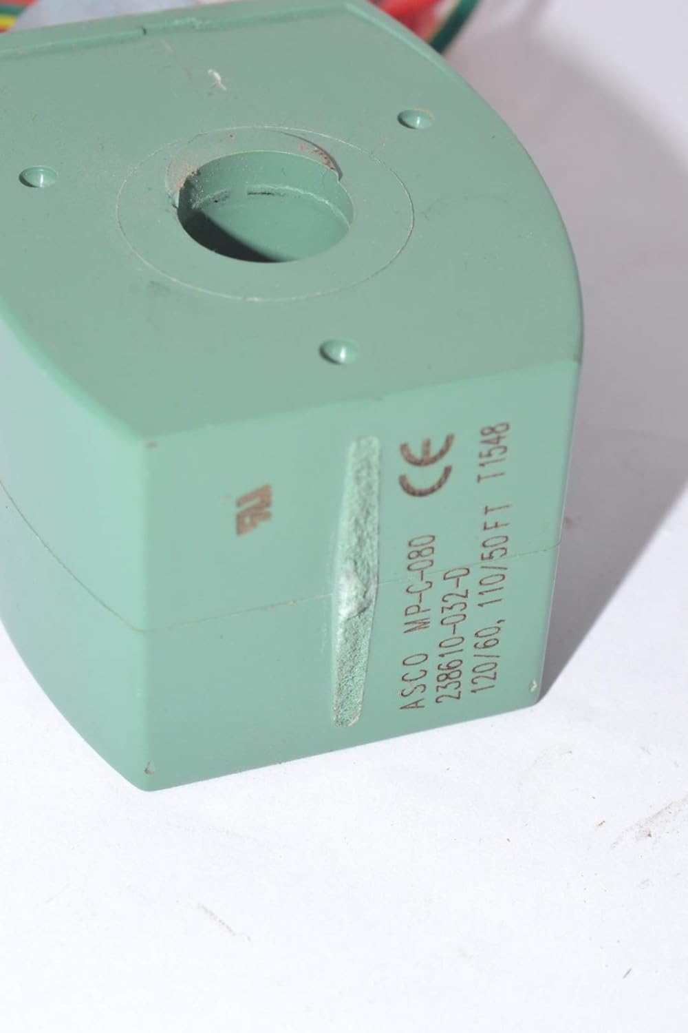 ASCO 238610-032-D MP-C-080 RED-HAT SOLENOID VALVE COIL 120V-AC D605902