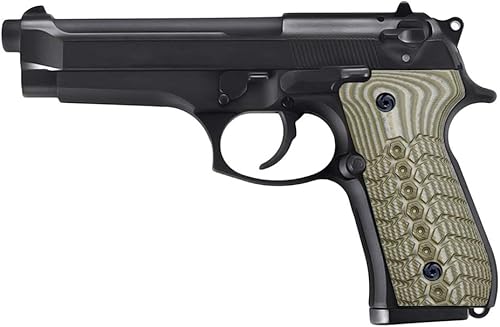 Miniatura 9 de Guuun Beretta 92fs Grips G10 textura mecánica estándar tamaño completo M9 92A1 96A1 92 INOX Grip