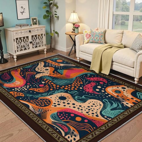 ���_�����O 90x150cm ���r���O���[�� ���ۓI�Ȍ`�� �J�[�y�b�g ��ь� �V�~�ϐ� ����~�� �Q�� ���� �܂肽���ݎ� ��^ �u���E�� �{�[�_�[ �_�C�j���O���[�� �z�[���f�R���[�V����