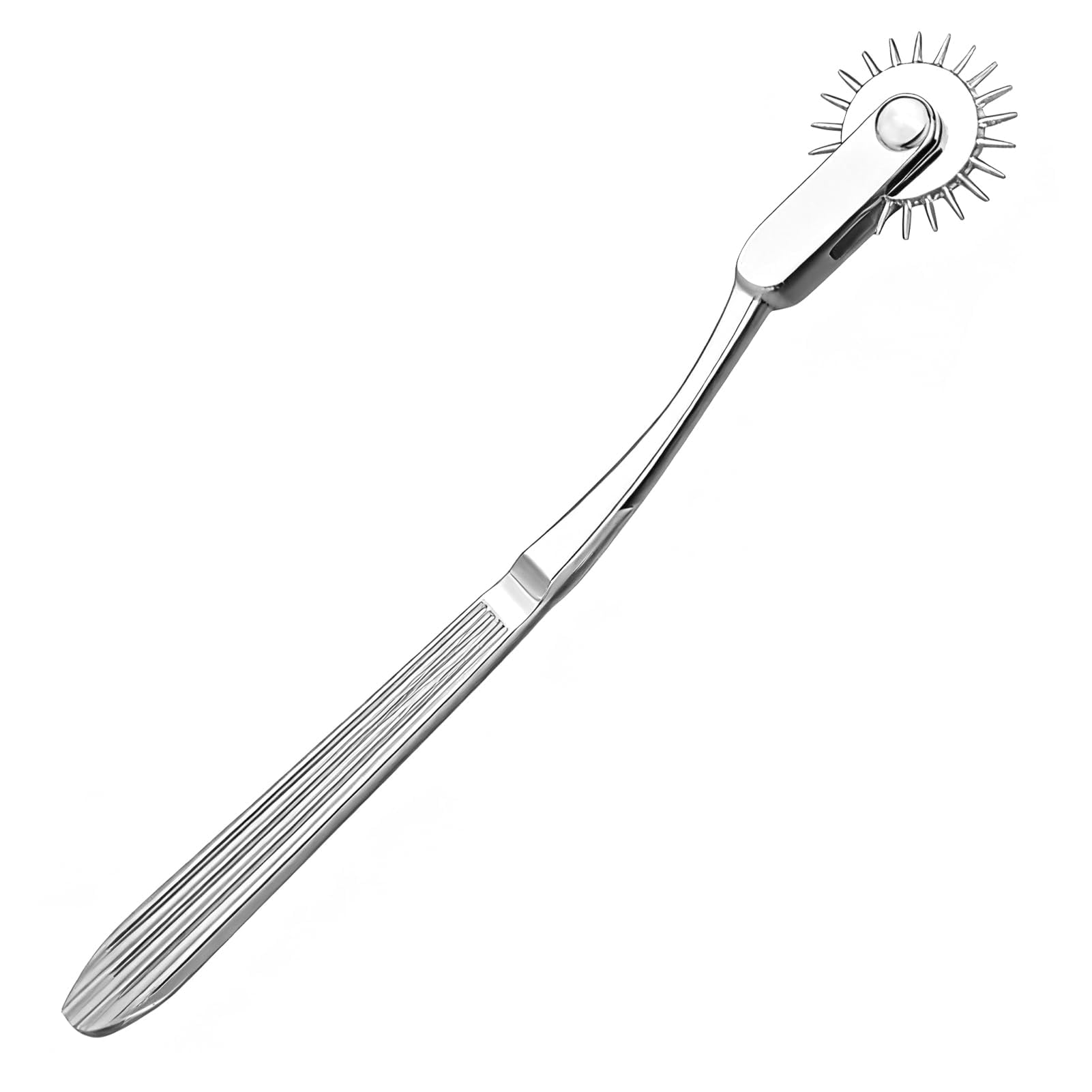 Edelstahl Nervenrad Nadelroller, Nervenrad Nadelrad, Edelstahl Wartenberg Neuro Windrad für den Neurologischen Nervenreaktionstest, Windradrolle zum Testen der Nervenempfindlichkeit