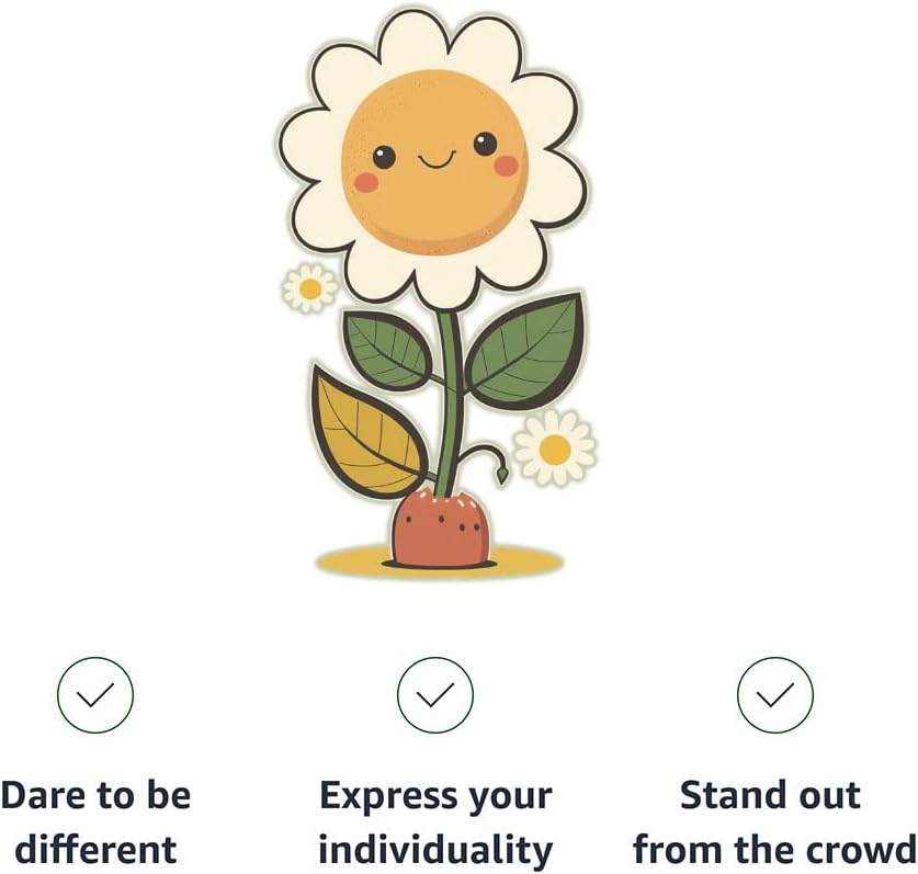 Daisy Print Toddler Baseball T-Shirt - Kawaii 3/4 Sleeve T-Shirt - Cool Design Kids' Baseball Tee