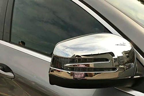 Eppar® New Chrome ABS Mirror Covers for Mercedes Benz GLE Class 2015-2017 GLE250 GLE350 GLE400 GLE500