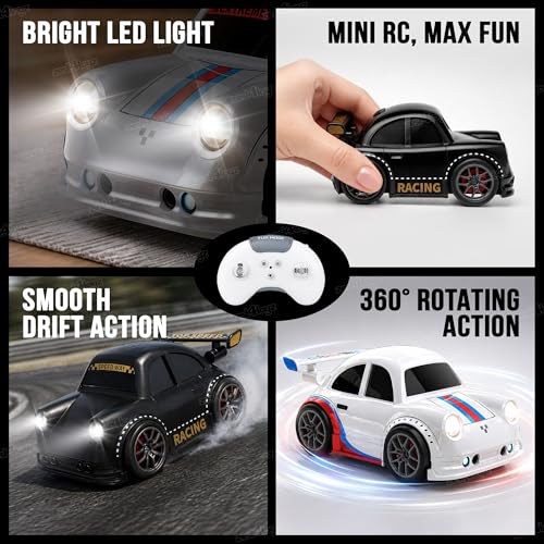 Image of Zest 4 Toyz Remote Control Car for Kids | 2.4GHz RC Drift Car | Type-C Charging | Follow Mode | Escape Mode | Rechargeable Car Toy for Boys & Girls 3 Years + (Random Color)