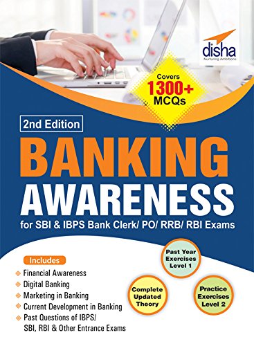 Banking Awareness for SBI & IBPS Bank Clerk/ PO/ RRB/ RBI exams 2nd Edition cover