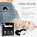 30 Pack Black Premium Tape, Soft Pain Free Removal, Gentle On Skin B1