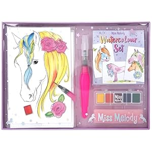 Depesche Miss Melody Aquarell-Malset mit Farben