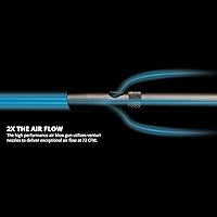 Vista 3 de Capri Tools - CP21350 Windstorm EX pistola de aire de alto rendimiento con flujo de aire ajustable y boquilla extensible