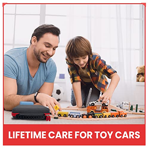 All7S Hot Wheels Case Storage, Display Case And Carrying Case. Toy Car Organizer For Your Matchbox Car Storage - Case Only #TOP4