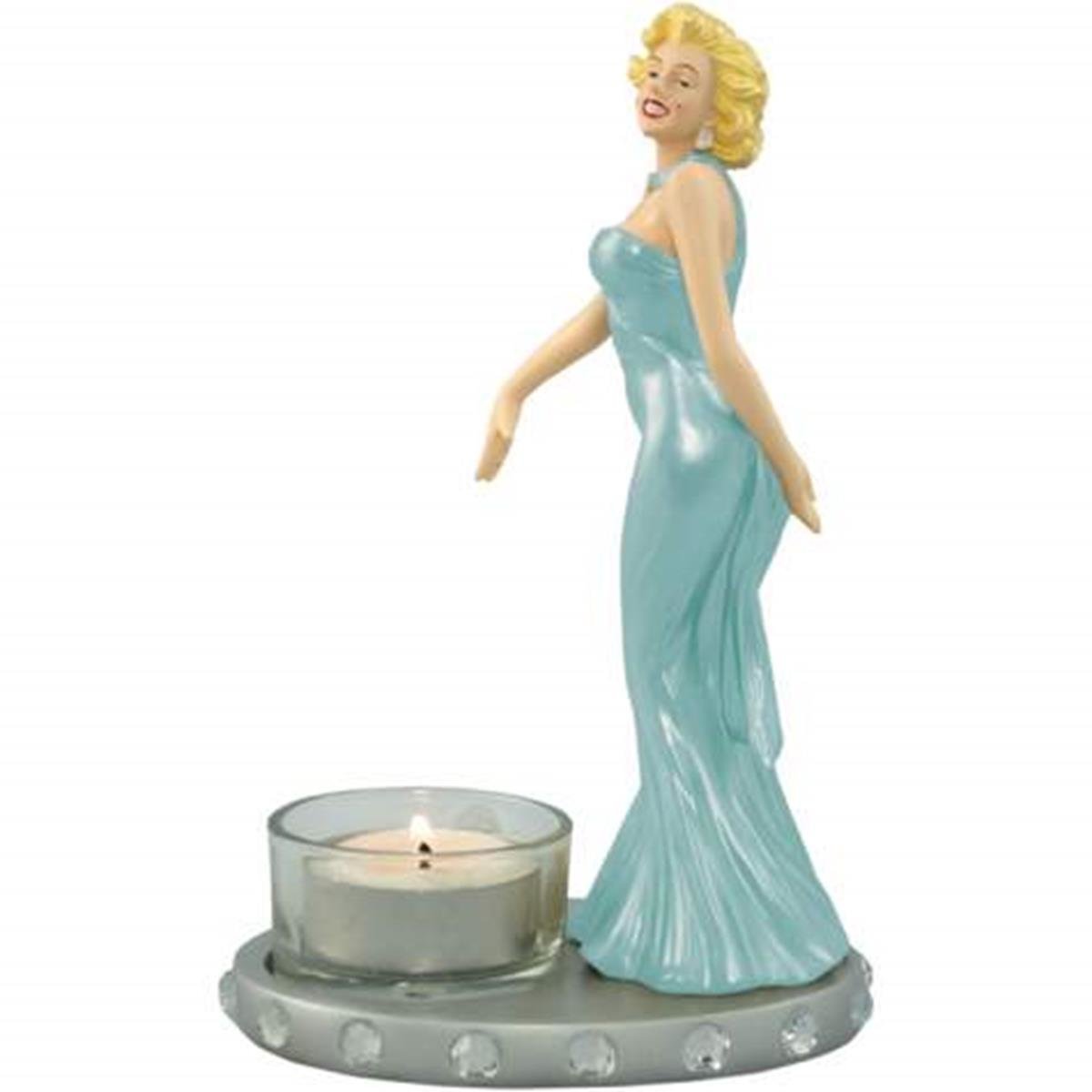 Buy WL SS-WL-19920 Blue Dress Marilyn Monroe Statue With Decor Tea Light  Candle Holder Online at Low Prices in India - Amazon.in
