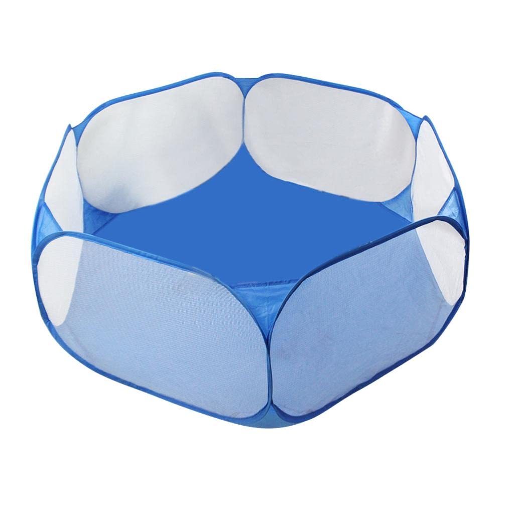 FASHIONMYDAY Fashion My Day® Foldable Play Pen Cage for Hamster Rabbit Guinea Pig Gerbil Mice Sky Blue| Pet Supplies | Small Animal Supplies | Cages & Enclosure (B0C41X36YN) Amazon Price History, Amazon Price Tracker