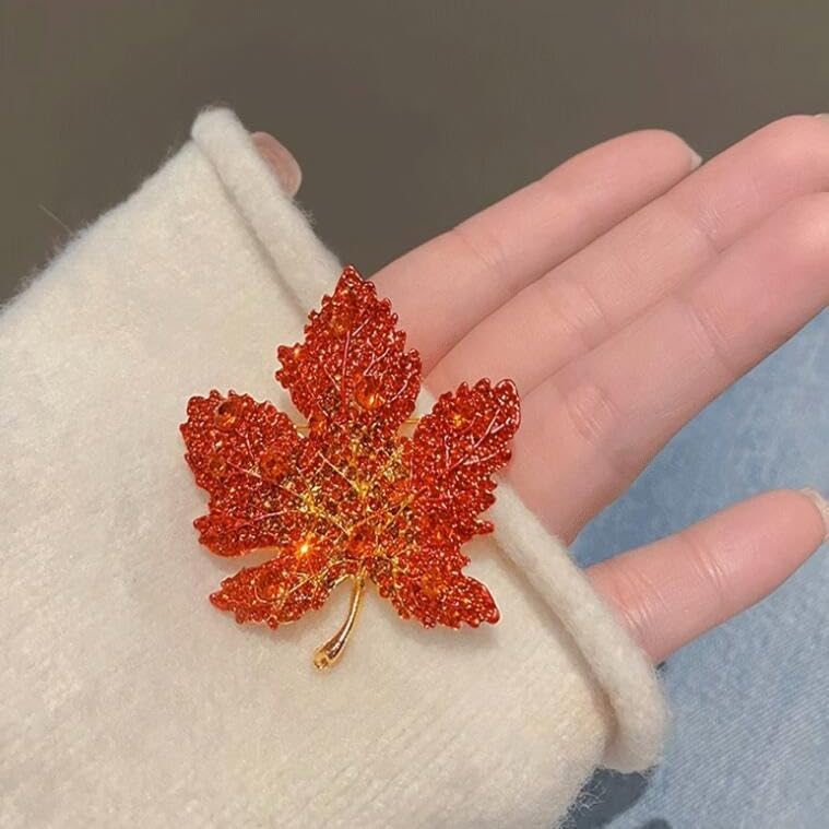 Image of Elegant Pink Lily Flower Brooch Pin for Women - Rhinestone Lily Lapel Pin for Coats, Jackets, and Sweaters