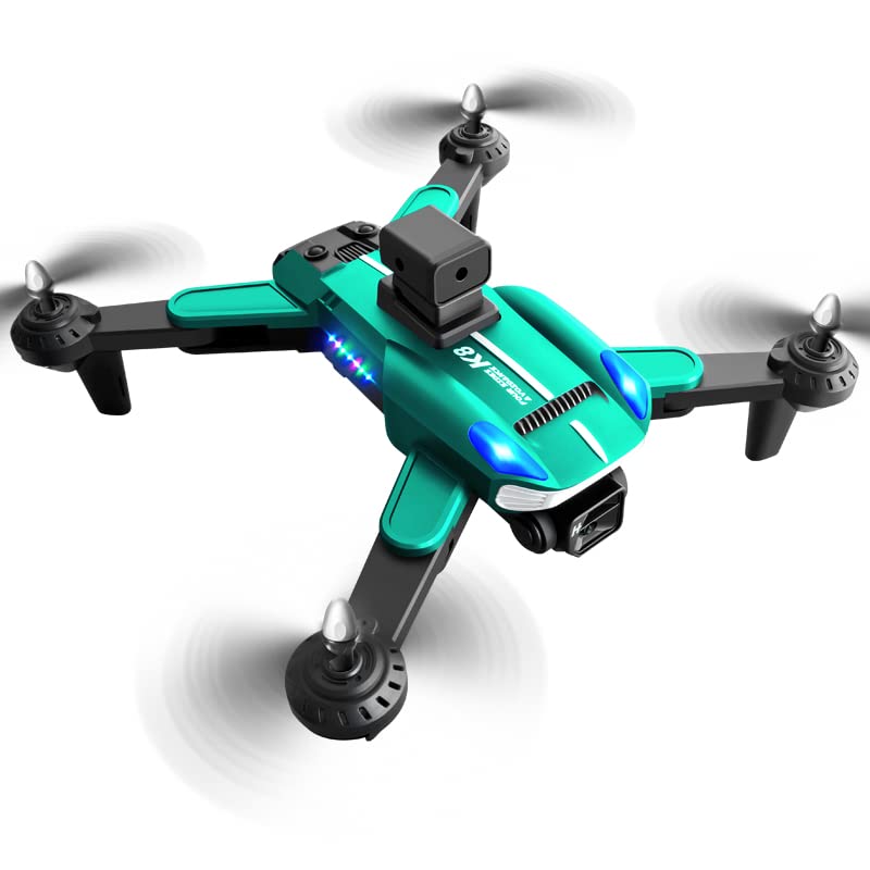 Foldable Drones with Camera for Adults 4k,Four-Way Avoidance,8K ESC Dual Camera,Drones for Adults,Hobby rc Quadcopters & Multirotors