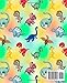 Composition Notebook Wide Ruled: This dinosaur notebook made for both girls and boys, family friendly, perfect for parents, grandparents, care givers, or business, and schools.
