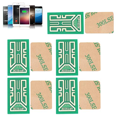Jopwkuin 5 peças de reforço de celular, adesivo de aumento de sinal de celular ao ar livre, reforço