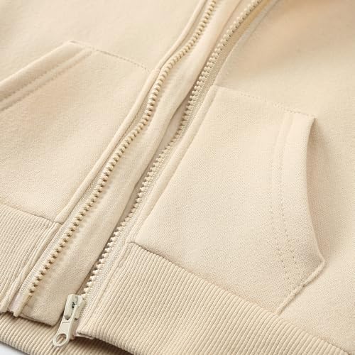 Youth 2Pcs Brushed Fleece Sweatsuit Hooded Pullover Tracksuit Kids Boys Girls Sweatshirt + Pants Outfits Set3