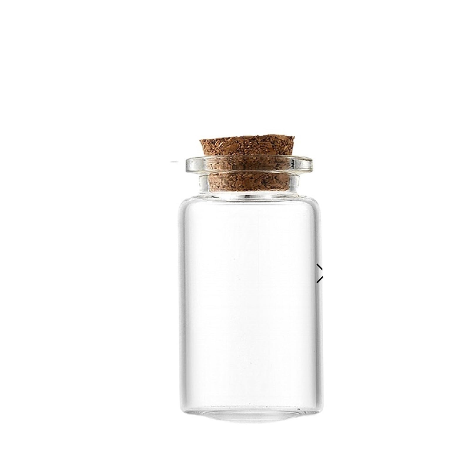 VorratsgläSer Aus Glas 40 Stück Glasflaschen, Korken, DIY-Dekoration, Mini-Glasfläschchen, Botschaft, Glasflasche, Fläschchen, kleine FüR Tee Und Kaffeebohnen(3.7x5cm)