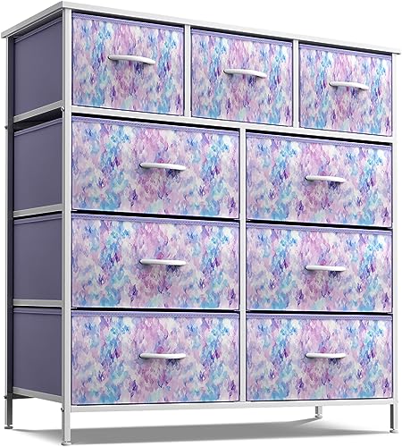 Sorbus Kids Dresser with 9 Drawers - Furniture Storage Chest Tower Unit for Bedroom, Hallway, Closet, Office Organization
