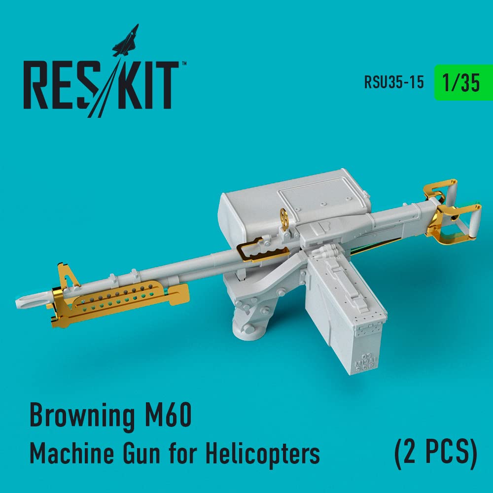 Amazon.com: Reskit RSU35-0015 - 1/35 Scale Browning M60 Machine