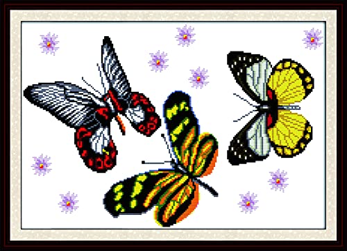 Kit de pintura de diamante 5D de mariposa DIY, bordado de cristales completos de 30x40cm