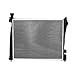 DNA Motoring CU13200 1-Row Aluminum Core Radiator Engine Cooling Compatible with 11-20 Dodge Durango / 11-21 Jeep Grand Cherokee, 52014529AB 55038001AF, OEM-RA-13200