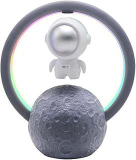 Magnetic Levitation Astronaut Bluetooth Speaker with RGB Light,Stereo Sound,TWS, Bluetooth 5.0, for Home,Office,Party,Gifts (Standing Astronaut)