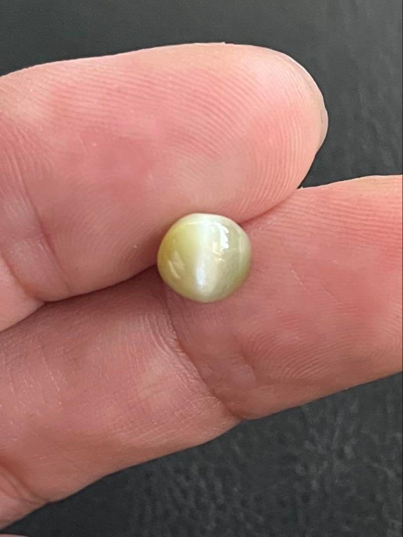 天然クリソベリルキャッツアイルース 3.212ctソーティングの通販